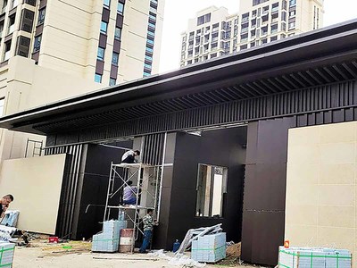 金屬景觀廊架 現(xiàn)代園林中的堅(jiān)固支撐
